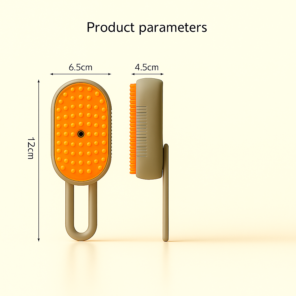 Rechargeable Pet Steam Brush